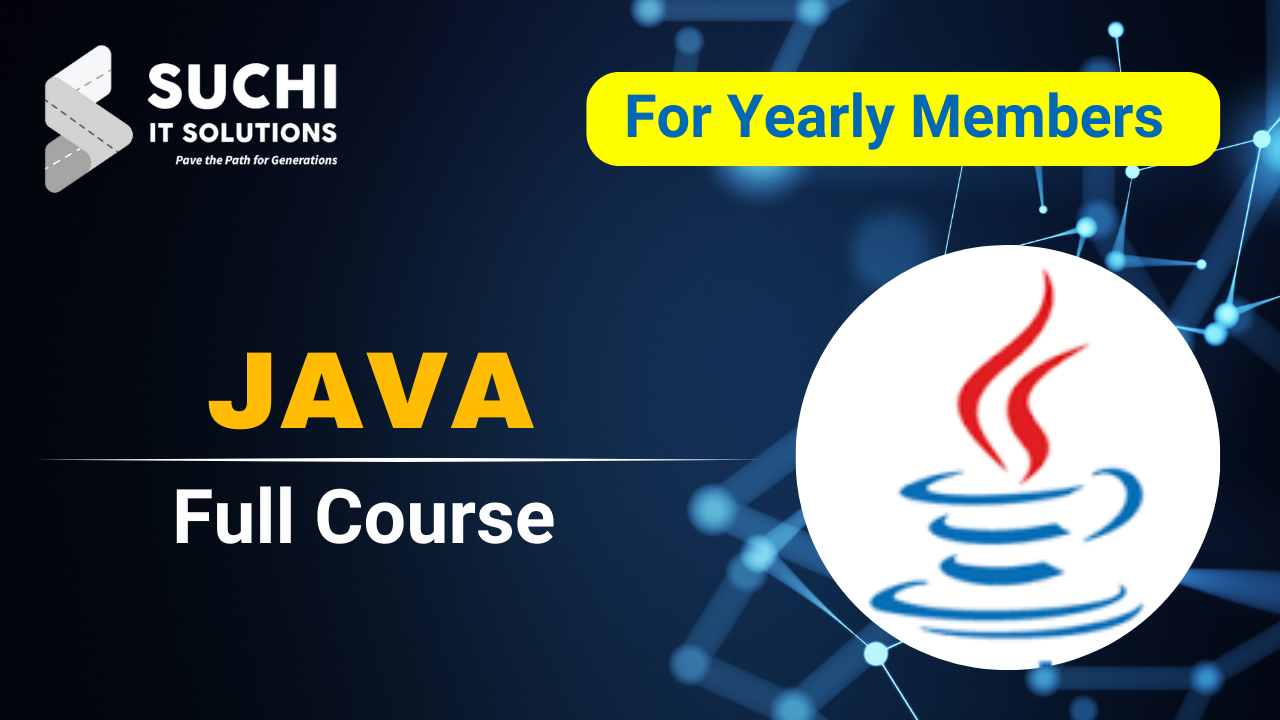 Java – Full Course – [1 Year]