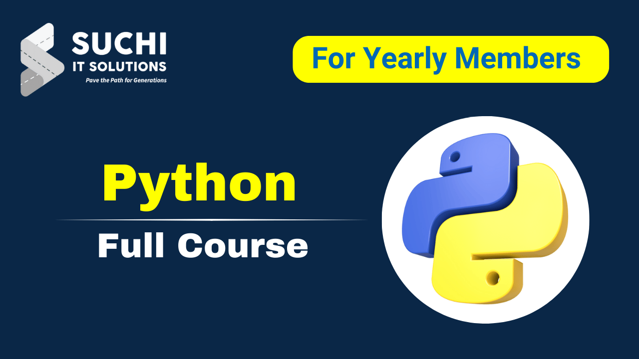 Python – Full Course – [1 Year]