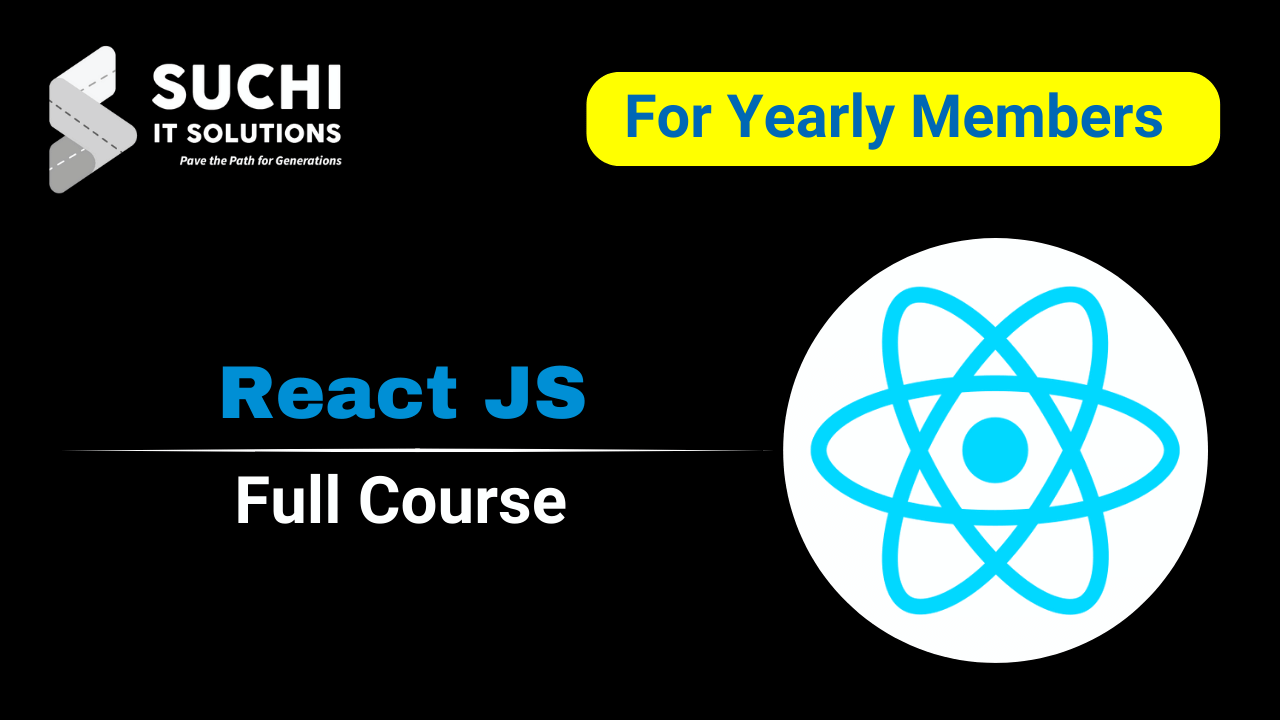 React JS – Full Course – [1 Year]